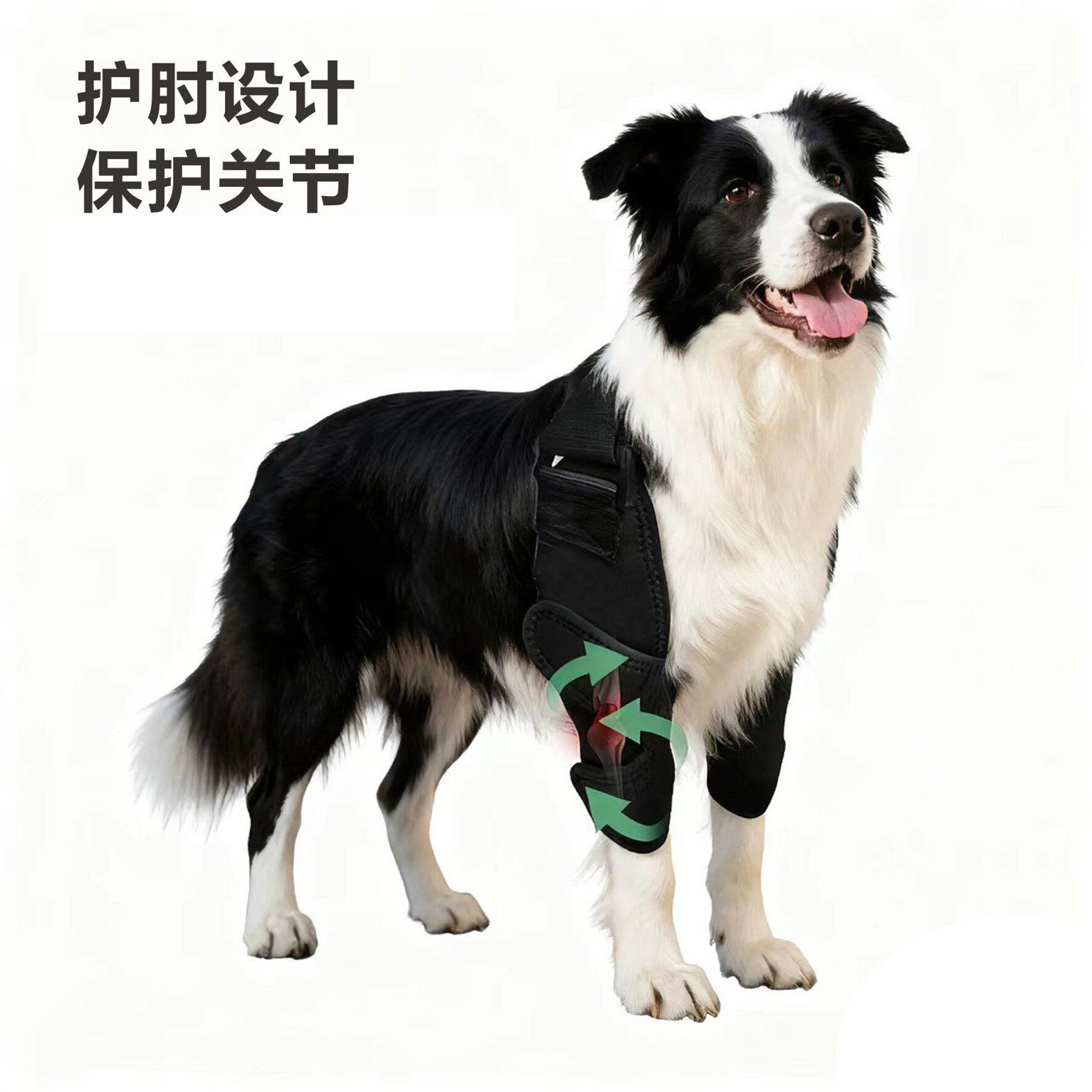宠物护具狗狗护肘受伤辅助护膝术后康复带支撑腿部关节缓解疼痛
