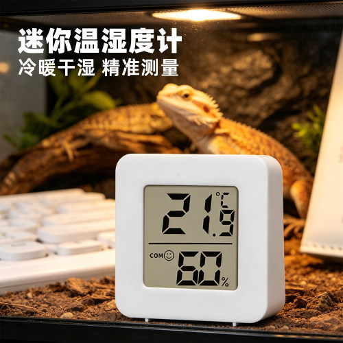 爬虫电子温湿度计迷你爬宠饲养缸