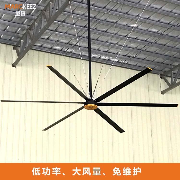 永磁变频工业吊扇厂家超大型节能吊扇4米8工业大吊扇车间用大风力