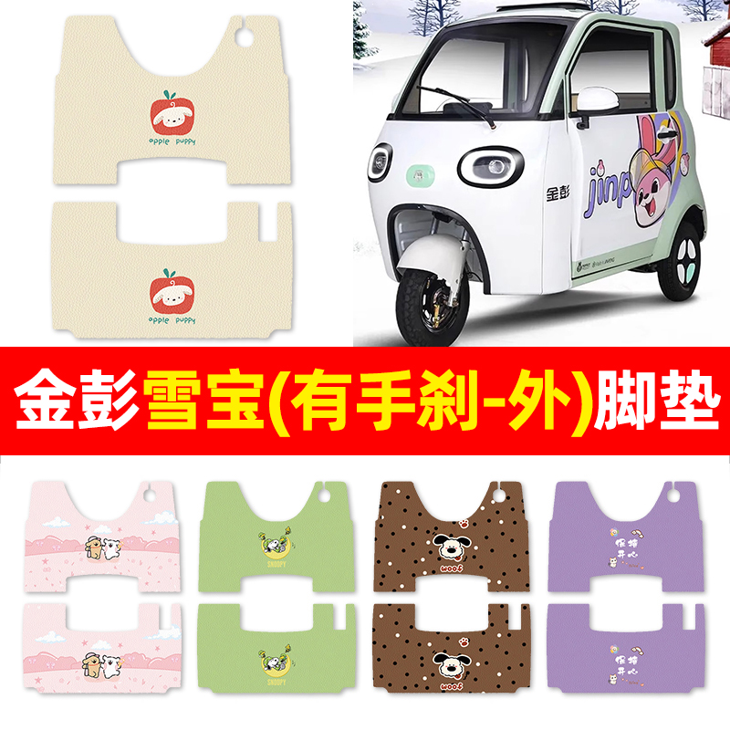 【适用金彭雪宝专用】三轮车脚垫