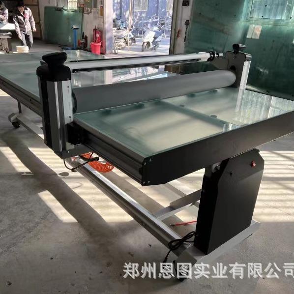 1.6*3m大幅面KT板平板覆膜机flatbedapplicator气动加热LED