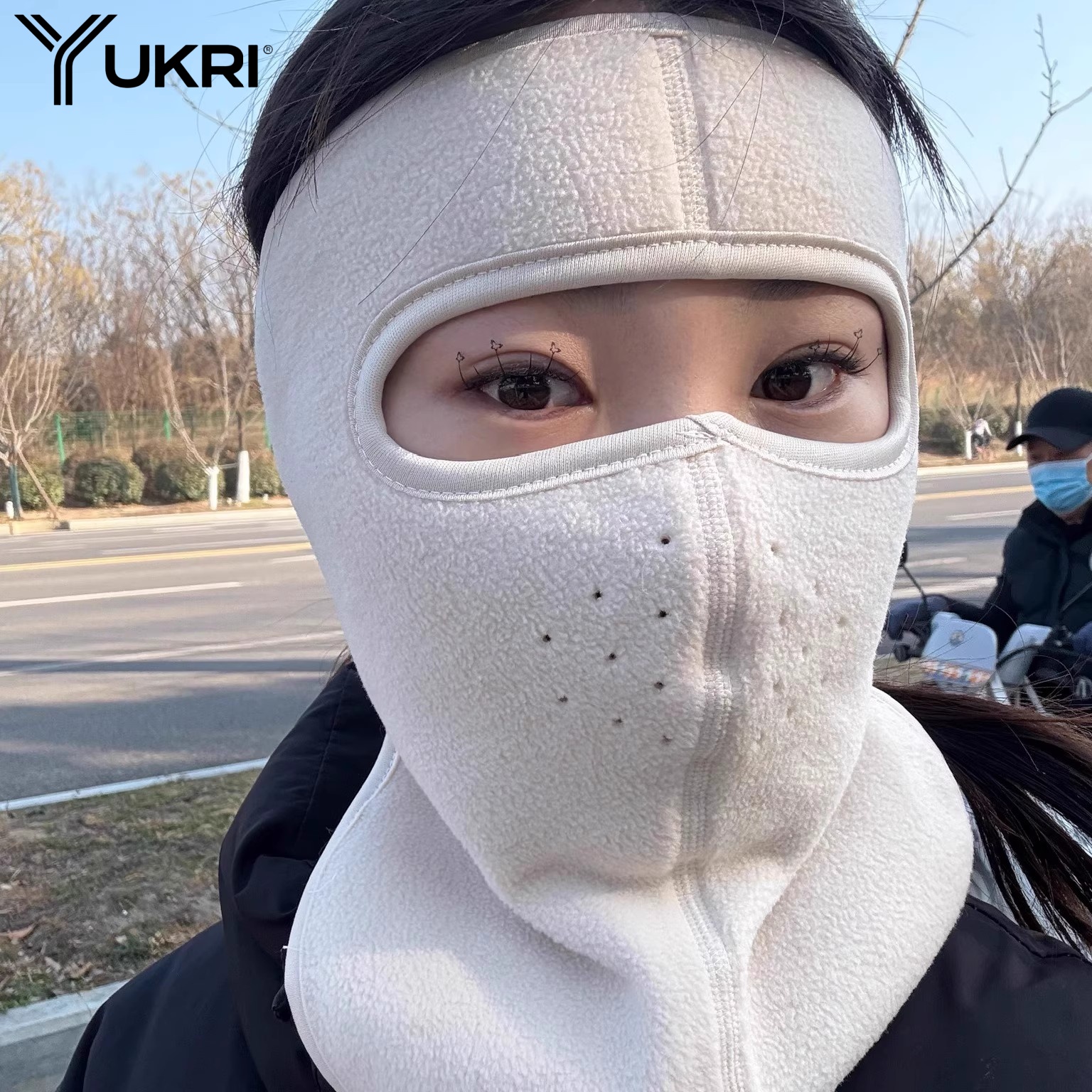 有了这面罩,再也没怕骑车冻脸了