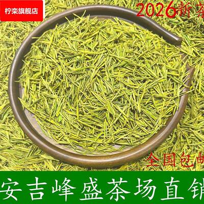 500克屹峰精选一级安吉黄金芽黄金叶黄金茶新茶 安吉白茶直销