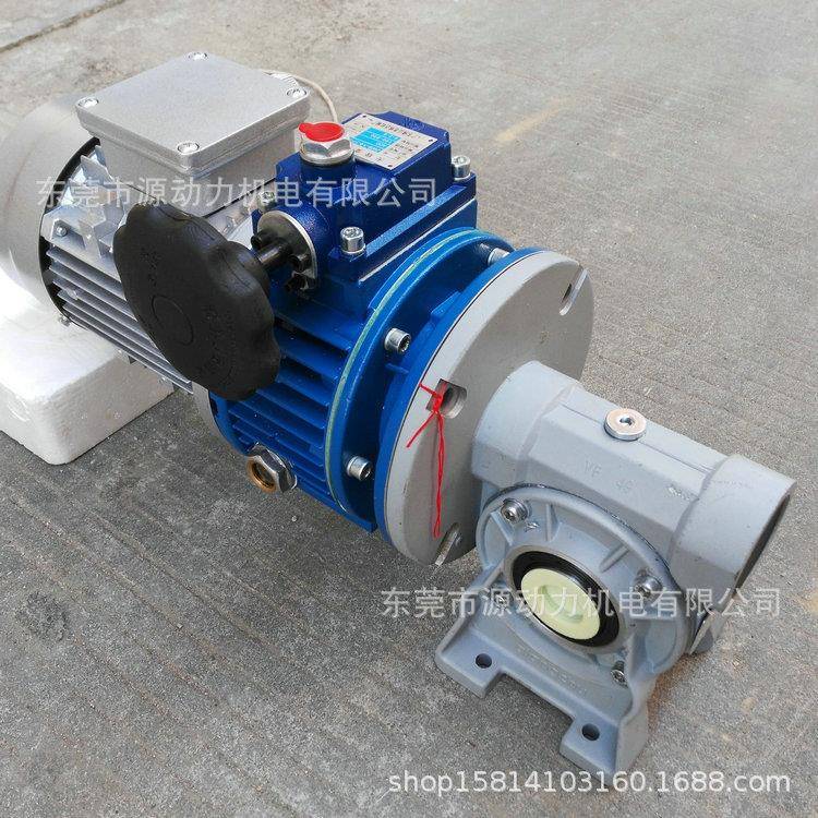佛山珠江牌VF110-112B5/B14-三相4KW蜗轮蜗杆齿轮减速电动机