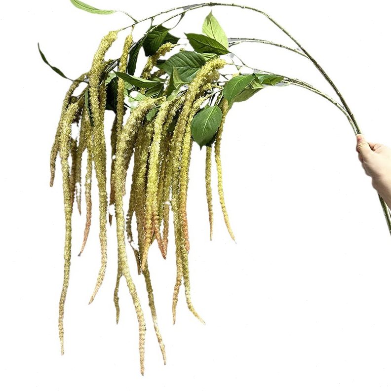 甄选仿真吊米婚庆情人泪柔丽丝垂挂吊顶仿真花 婚礼软装假花家居