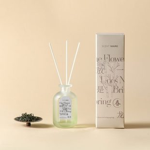 甄选气味档案茶香香薰家用房间扩香器中国风香熏藤条卧室档香氛摆