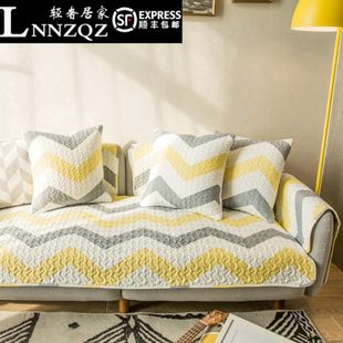 通用巾套布艺N沙发坐垫防滑Z L布艺沙发全盖ZQN沙发垫北欧简约四季