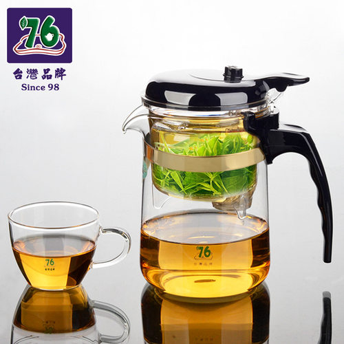 直销76玻璃飘逸杯370毫升耐高温