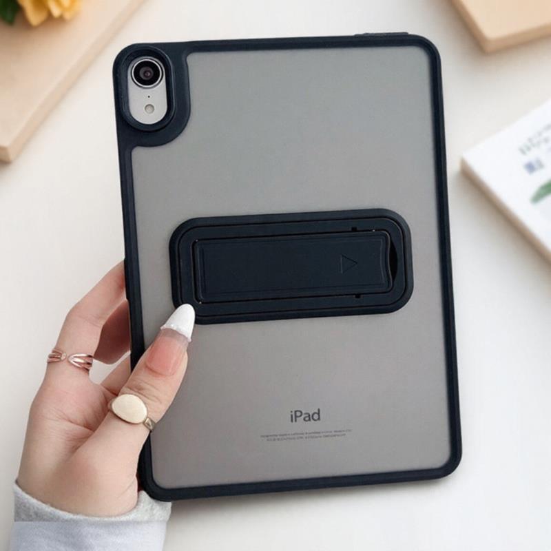 ipadpro平板保护套2024款11寸一体折叠支架ipad10硬壳iPadmini7保护壳防摔4全包第九代8亚克力轻薄简约air6/5