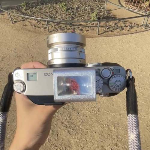 康泰时G1/G2腰平取景器金属外壳G28/G35/G45镜头28MM/35MM/40手工