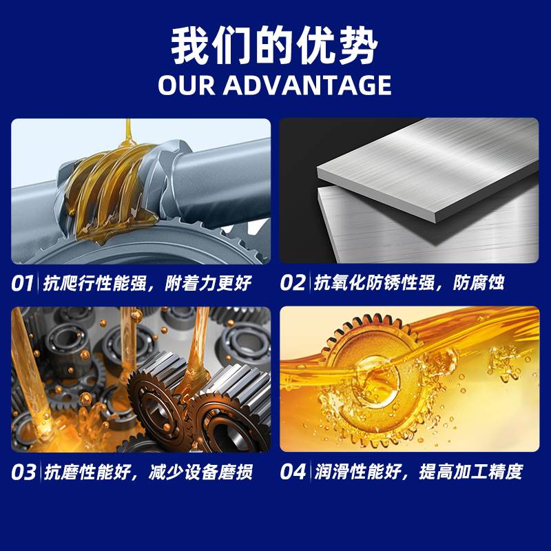 数控机床导轨油68号CNC加工中心磨床车床导轨润滑油专用32号46号