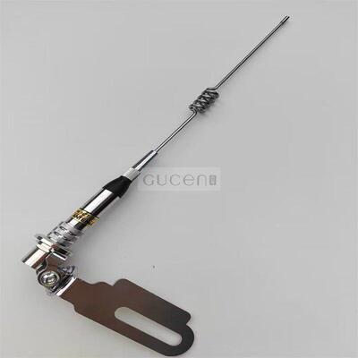 机车滑板车牌车载电台天线 线夹边 车牌对讲机天线 线底座装饰卡