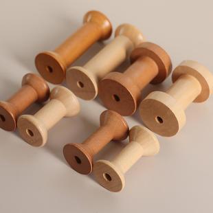 手工diy刺绣工具木质十字绣绕线轴编织辅助工具家用缝纫理线轴