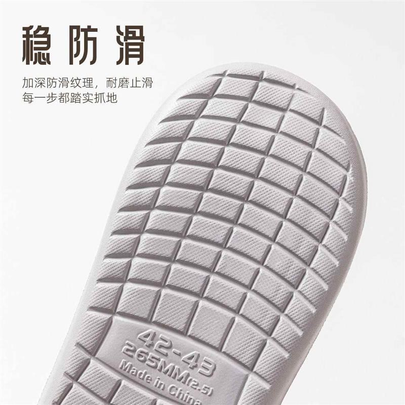 2024新款秋冬季防水棉拖鞋女士情侣室内家N居家用防滑厚底包头保