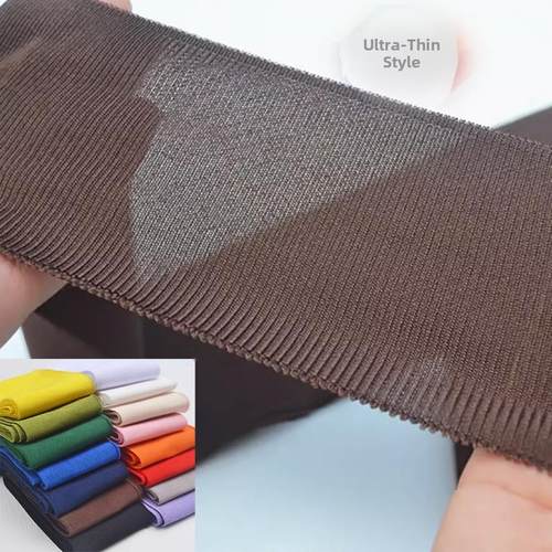 采购产品超薄软罗纹针织弹性线春季，秋季和夏季袖口，边，裤腿，