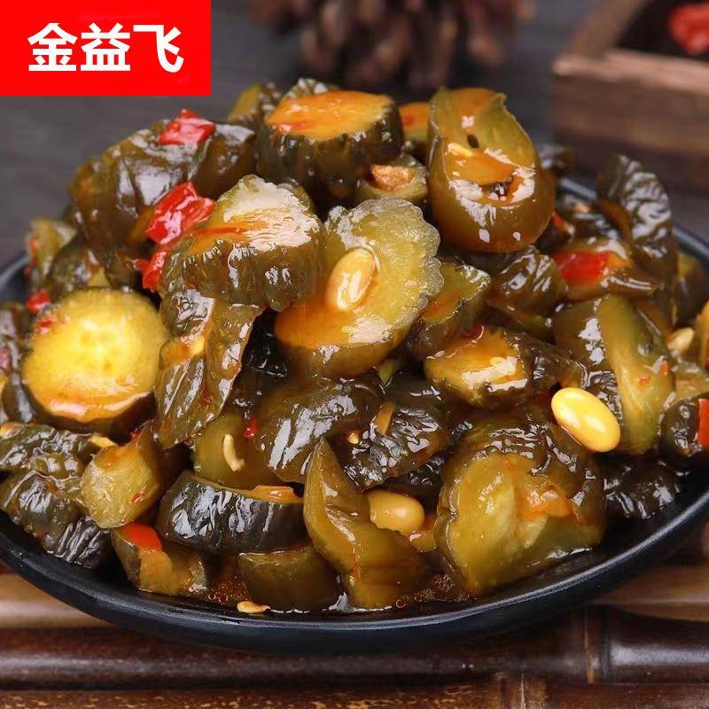 酱黄瓜净重9斤油泼黄瓜下饭菜咸菜即食开胃小咸菜特色黄豆腌黄瓜
