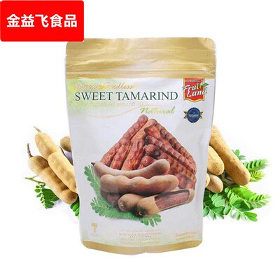 泰国免税TAMARIND即食零食Fruit land无籽罗望子原味酸角170g