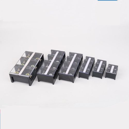 盛菱 TC-3003 300A 3P黄铜厚件耐高温大电流铜接线端子固定式