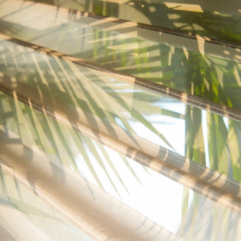 帘花记臻选品质香格里拉帘 亚麻简约风格半遮光遮阳卷帘