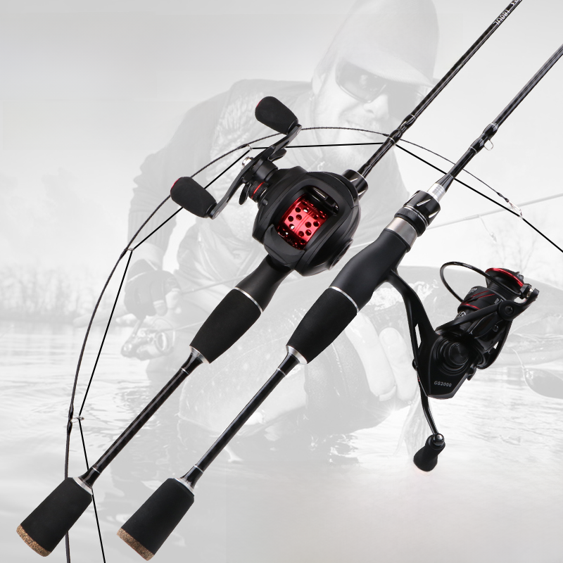 固体软马可调马口杆Ul/L双杆略有特色Luya杆集超轻和超细白色条纹