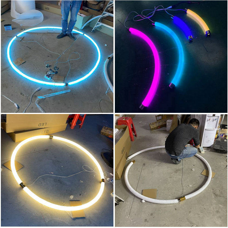 非标定制LED亚克力烤弯环形灯管径22MM任意长度直径圆弧灯管单色,家装灯饰光源,LED灯管,淘宝优惠券,粉丝福利购,淘宝优惠卷