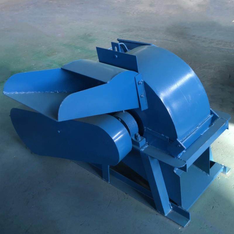 锯末木屑边角料木材粉碎机 泡沫菇木破碎机 园林树枝切片机设备