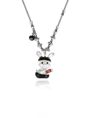 鱼头星星可爱苹果兔子项链轻奢项链精致女生甜酷时尚百搭正品饰品