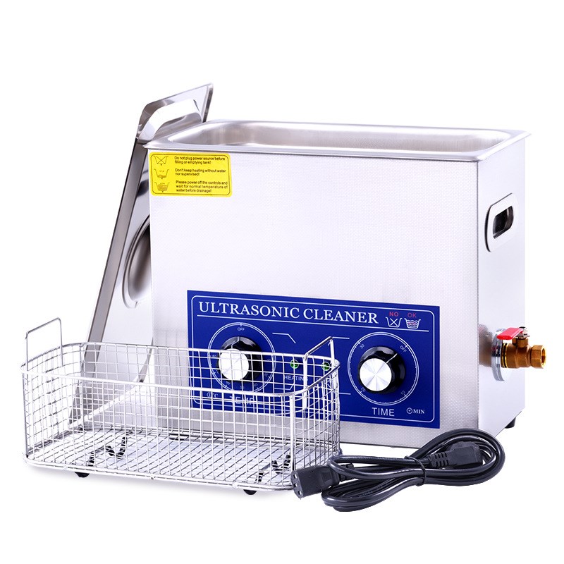 小型超声波清洗器实验室主板PCB板光学镜片清洁仪6.5L得康超声