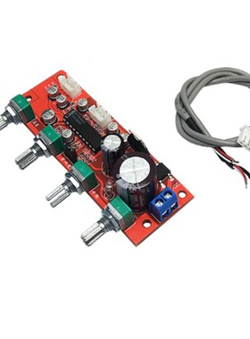 LM1036音调板模块 前级放大板高低音调节DC12-24V或AC9-16V YJ
