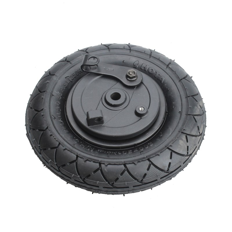 8寸电动滑板车鼓刹轮毂200x50轮胎代驾车8寸轮毂轮胎鼓刹轮毂