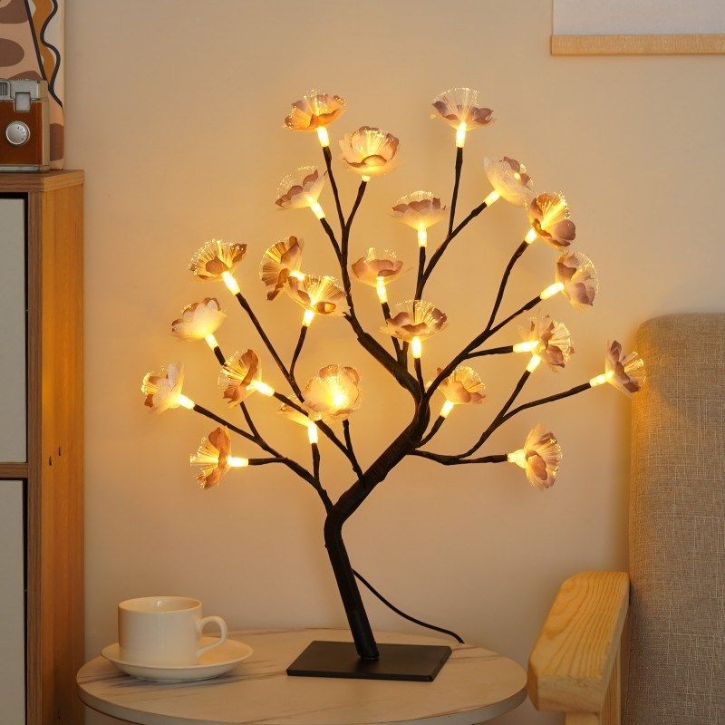 爆款造型树灯创意礼品装饰彩灯床头浪漫仿真树小夜灯
