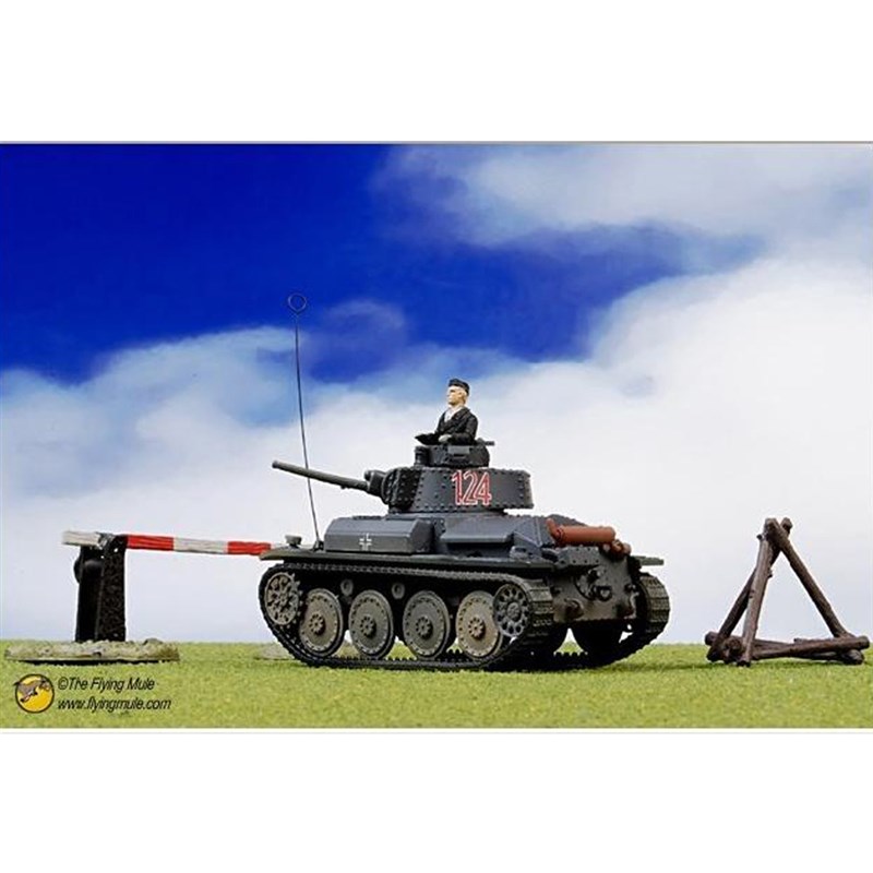 FOV 85069 1:72二战德军自行高炮GERMAN PANZER合金模型