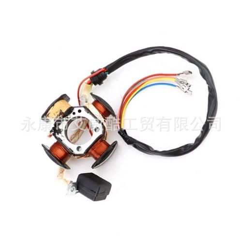 摩托车配件CG-125CC 4级发动机定子磁电机线圈点火
