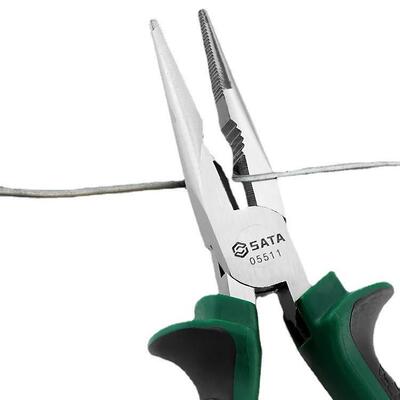 世达尖嘴钳6寸4老虎钳子大全斜嘴钳钢丝8寸7电工专用工业级70101A