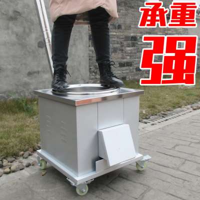 加厚不锈钢柴火灶家用烧木柴锅柴火炉灶新型移动农村野外柴火灶台