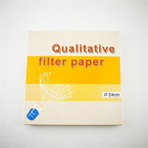 定性滤纸24cm 中性英文包装 100张/盒