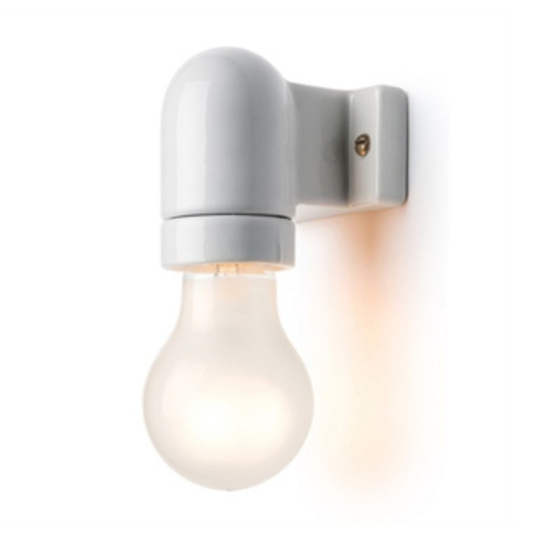 日式民宿中古E27陶瓷大功率耐热耐高温宠物床头卧室灯头灯座壁灯