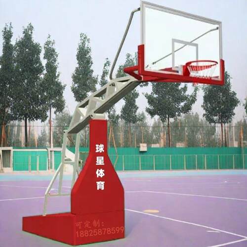 茂中保亭移动式篮球架白沙澄迈球名湛江标准型临高球989星琼篮架