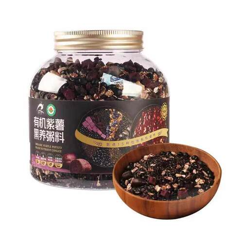 山姆会员店 瑞利来 有机紫薯黑养粥1.5KG 黑米粥MM超市代购