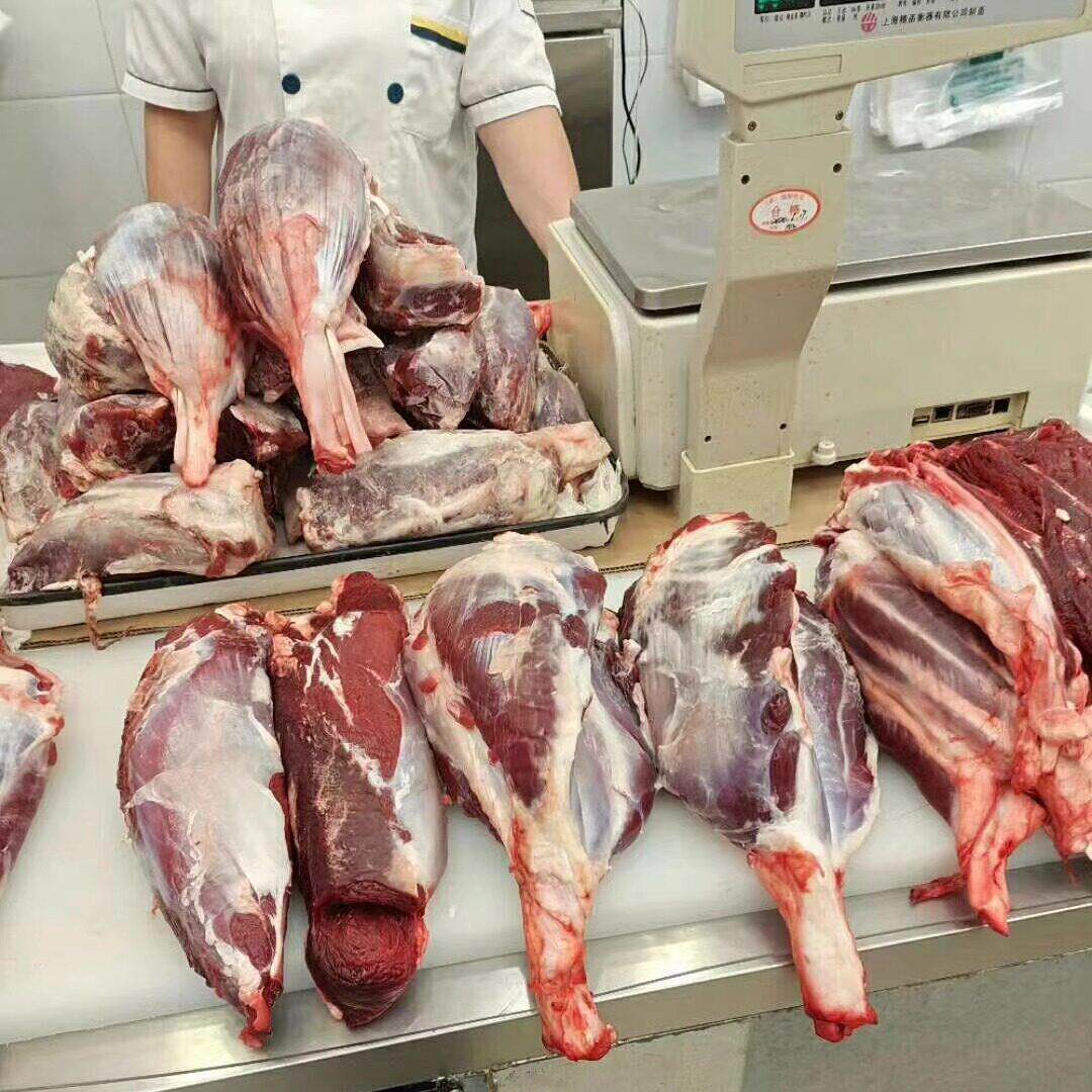 牛肉北京牛街穆顺佳兴牛羊肉店现切生鲜生肉