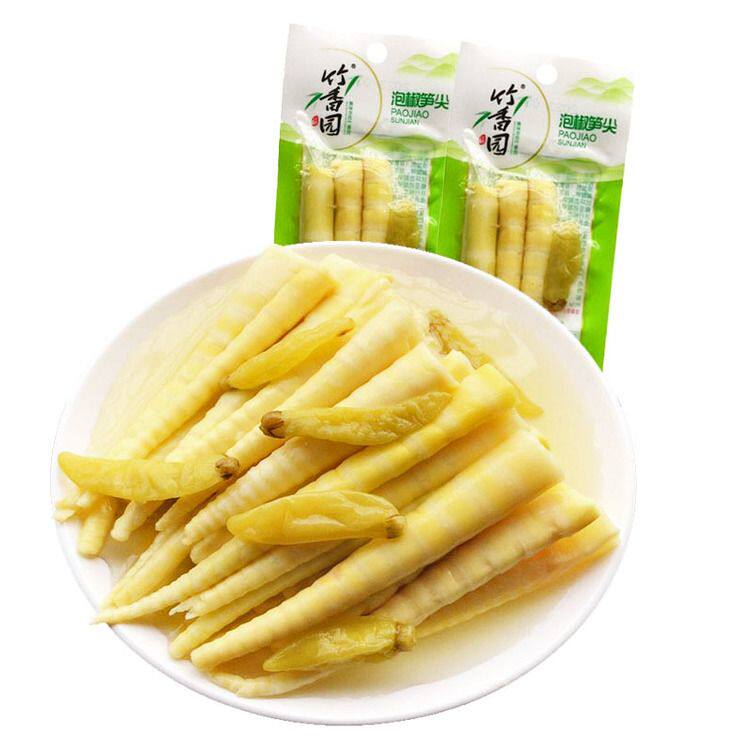 四川特产竹香园即食泡椒笋尖28克山椒笋段笋丝笋片办公室零食小吃