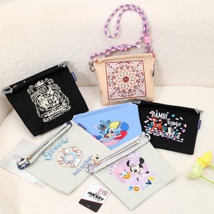 ballchain包mini小包包斜挎包女刺绣单肩包百搭迷你迪士尼化妆包