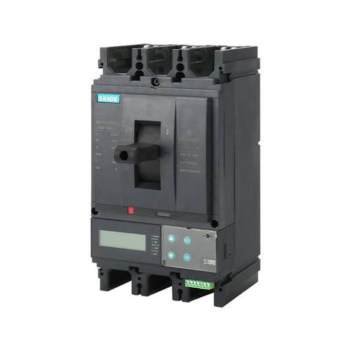 SAIDE赛德电气SDM6-630液晶款3P塑壳断路器空气开关