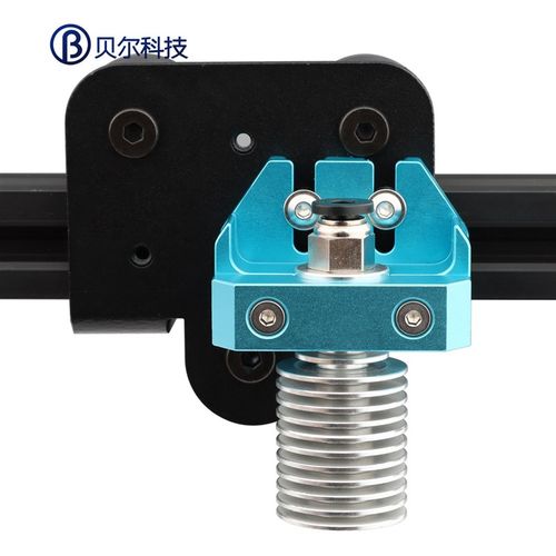 贝尔3d打印机配件 E3D V6/ Volcano火山打印喷头铝合金安装固定块