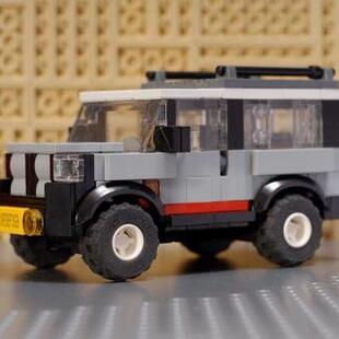MOC-XM076 迷你越野车 视频图纸 244片 拼插积木
