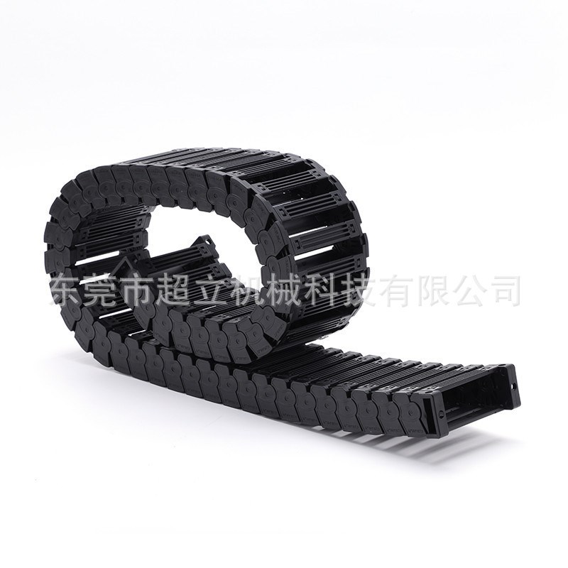 尼龙电缆坦克链桥式拖链电缆穿线槽18*25静音拖链