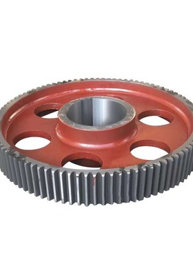 冲床大齿轮 淄博上海25t40T63T80T100吨压力机配件齿轮皮带轮直发