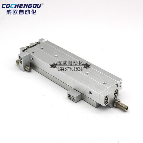 双轴型精密滑台气缸HLQ20X10X20X30X40X50S/AS/AF HLQL亚德客型