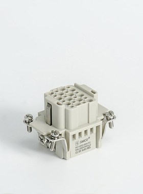 厂家SMICO连接器直销HDD-024-F/MC重载矩形插头工业配件