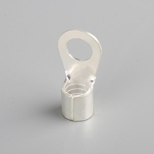 圆型线耳 家用电器接线鼻子 紫铜OT圆形铜鼻子 O环形裸铜端子镀银